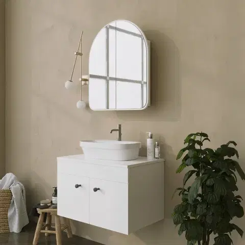 Kúpeľňové skrinky Kúpeľňová skrinka Hope Cabinet - White