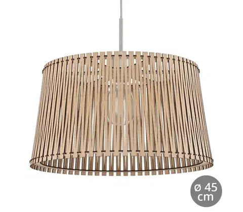 Svietidlá Eglo 96193 - Luster SENDERO 1xE27/60W/230V 96193