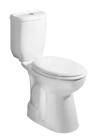 Záchody SAPHO - HANDICAP WC kombi misa zvýšená 36,3x67,2cm, spodný odpad BD301.410.00