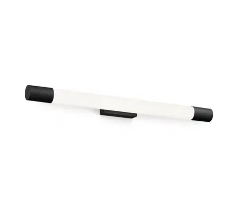 Kúpeľňové zrkadlá Philips - Kúpeľňové osvetlenie zrkadla ROVER LED/10W/230V IP44 čierna 8720169300217