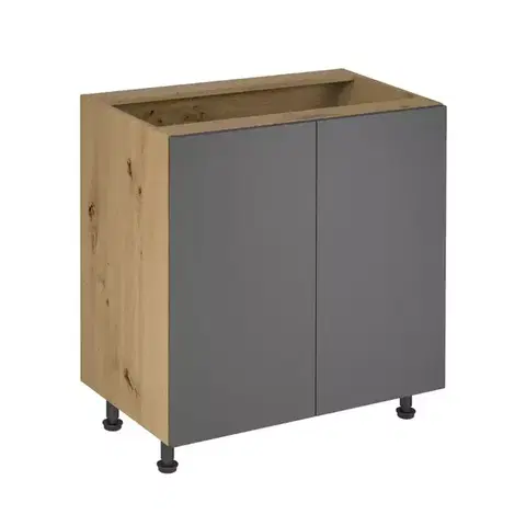 Kuchynské skrinky stojace Skrinka do kuchyne Langen d80 grey