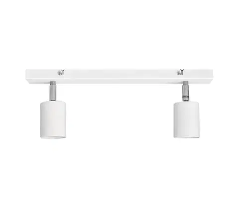 Svietidlá  LED Bodové svietidlo TUNE 2xGU10/4,8W/230V biela R-L 1927/2 WT+CH+WT