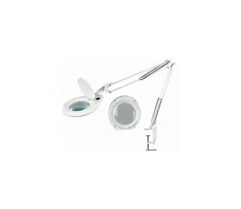 Lampy  LED Stolná lampa s lupou a klipom LED/15W/230V P362