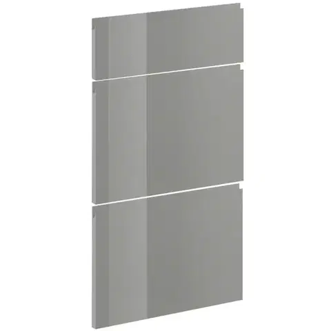 Kuchynské skrinky Čelo skrinky Luxeo F02-D60S3-AX grey lak