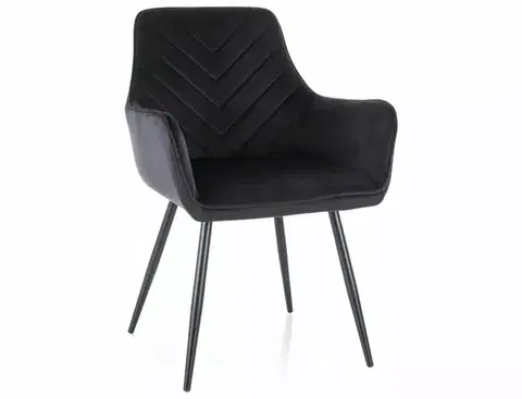 Jedálenské stoličky a kreslá Stolička Fig Velvet