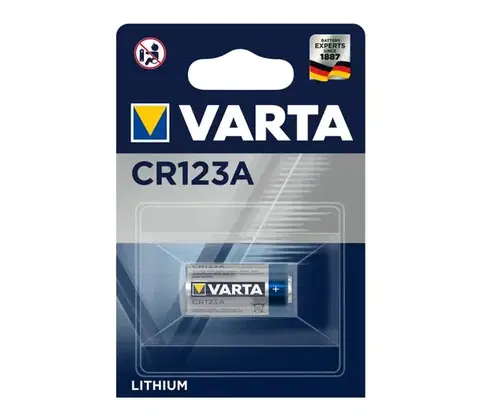Predlžovacie káble Varta 6205 - 1 ks Lítiová batéria PHOTO CR123A 3 V 6205301401