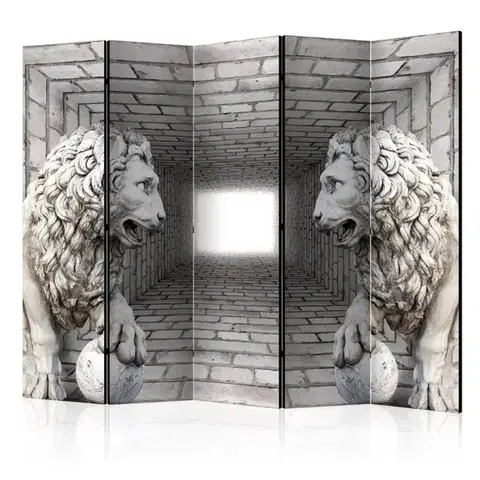 Paravány Paraván Stone Lions Dekorhome