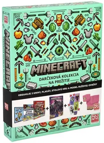 Pre deti a mládež - ostatné Minecraft - Darčeková kolekcia na prežitie - Kolektív autorov