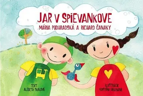 Leporelá, krabičky, puzzle knihy Jar v Spievankove - Alžbeta Skálová