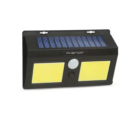 Svietidlá  LED Solárne nástenné svietidlo so senzorom 2xLED/2,5W/5,5V IP65 55287