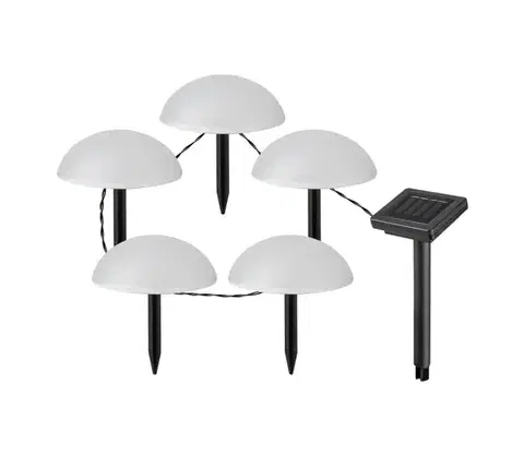 LED osvetlenie Rabalux 77008 - LED Solárne svietidlo TREPPIO 5xLED/0,2W/1,2V IP44 77008