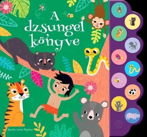 Zvukové knihy Mesés hangoskönyvek - A dzsungel könyve