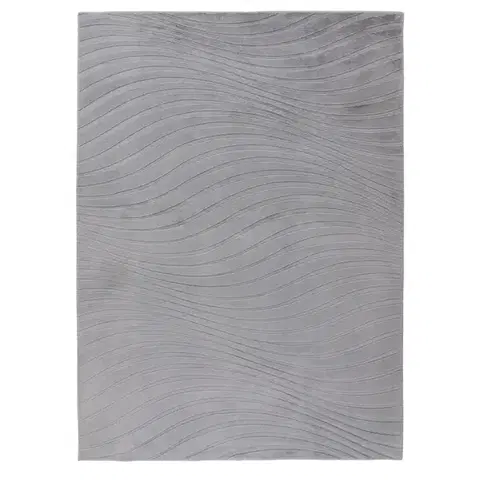 Moderné koberce Koberec Comfort 1,6/2,3 CMF 503 strieborný