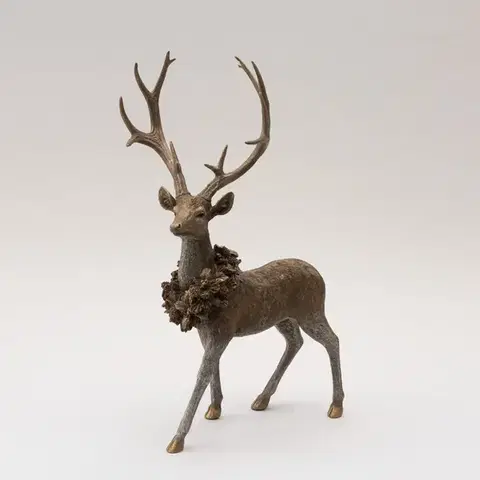Vianočné dekorácie Figúrka Noble Stag 72 cm