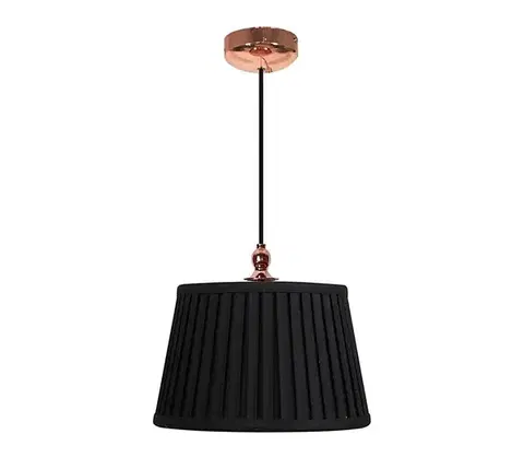 Svietidlá  Luster na lanku AMORE 1xE27/60W/230V čierna 31-39378