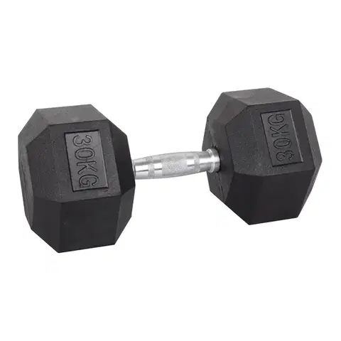 Činky Šesťhranná činka inSPORTline Hexsteel 30 kg