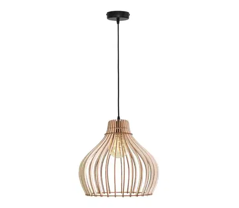 Svietidlá  Luster na lanku BARREL 1xE27/24W/230V pr. 38 cm 5907623612632