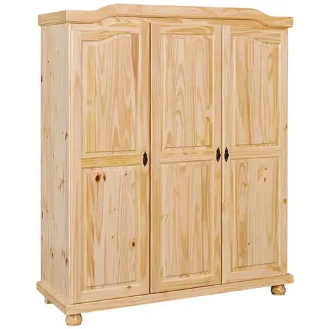 Šatníkové skrine Skriňa 30500110 Bern 3d Borovica Natural