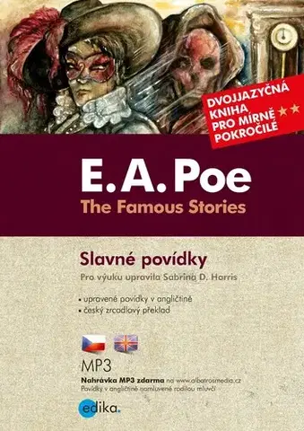 Učebnice a príručky Edgar Allan Poe - Slavné povídky B1/B2 - Edgar Alan Poe,Sabrina D. Harris