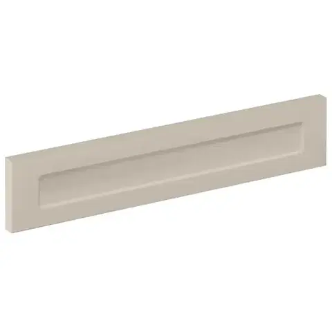 Kuchynské skrinky Čelo skrinky Luxeo F15-D60ZK rám kašmír