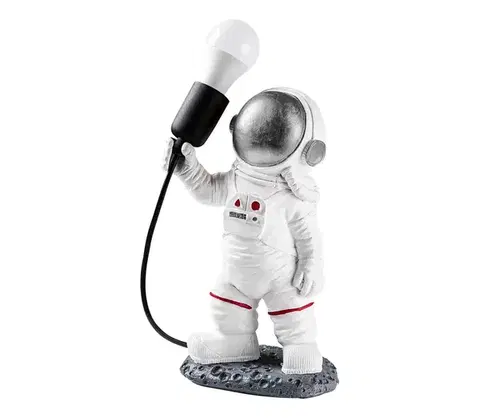 Lampy  Detská lampička ASTRONAUT 1xE27/40W/230V strieborná/biela 891TNL3294