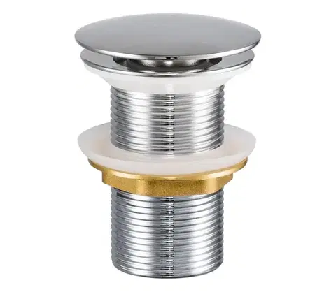 Svietidlá COMAD CLICK-CLACK T201L-3 - Umývadlový výpust CLICK-CLACK pr. 7 cm lesklý chróm CLICK-CLACK T201L-3