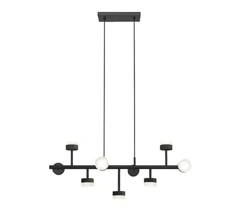 Svietidlá  149004 - LED Luster na tyči COMFORT 9xLED/5W/230V čierna 149004