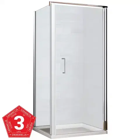 Sprchové kúty 90x90 Sprchový kút Atena 90x90x190