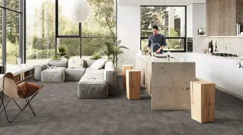 Taralay libertex GERFLOR Taralay libertex Rough taupe GERTLX 2218 Šíře role 2 m