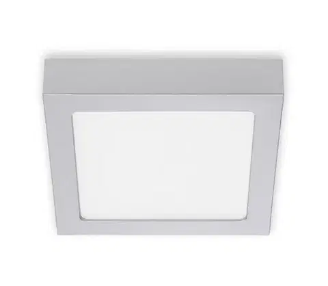 Svietidlá Briloner 7123-414 - LED Stropné svietidlo FIRE LED/12W/230V strieborná 7123-414