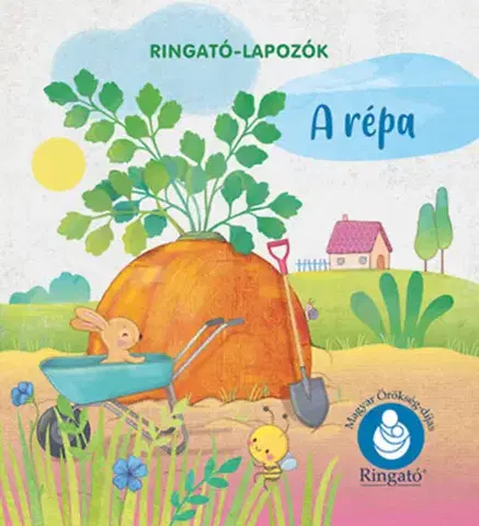 Leporelá, krabičky, puzzle knihy A répa - Ringató-lapozók