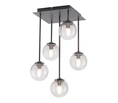 Svietidlá Paul Neuhaus 6719-18 - LED Luster na tyči WIDOW 5xG9/3W/230V 6719-18