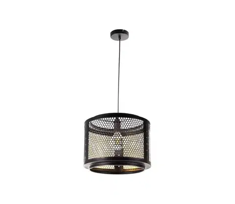 Svietidlá  Luster na lanku VITO 1xE27/40W/230V čierna 5164005623