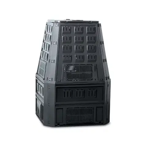 Kompostéry NABBI IKEL850C záhradný kompostér 850 l čierna