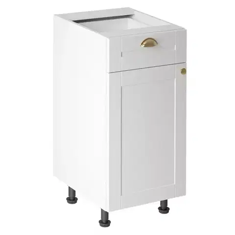 Kuchynské skrinky stojace Kuchynská skrinka linea d40s1 white