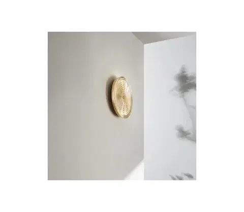 Svietidlá Ondaluce - LED nástenné svietidlo JOKEY LED/10W/230V zlatá/dymová béžová AP.JOKEY/AMBRA