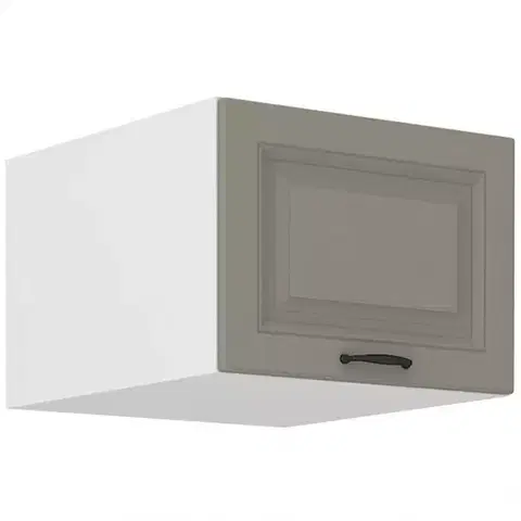 Kuchynské skrinky visiace Kuchynská skrinka Stilo claygrey/biela 50 Nagu-36 1F
