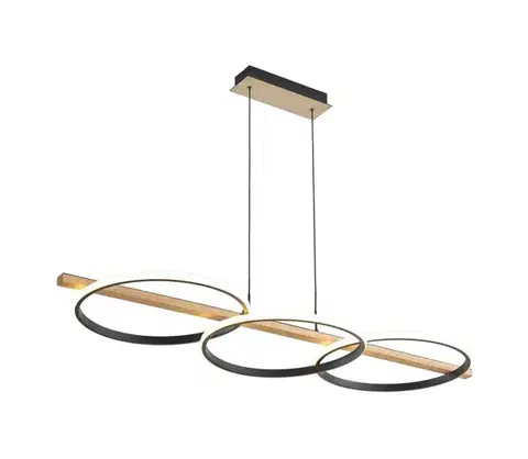 Svietidlá Zuma Line MD3913-3-3BWLT - LED Luster na lanku ALMERIA LED/35W/230V MD3913-3-3BWLT