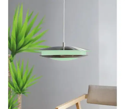 Svietidlá Eglo 98043 - LED RGBW Stmievateľný luster na lanku MONEVA LED/18W/230V 98043