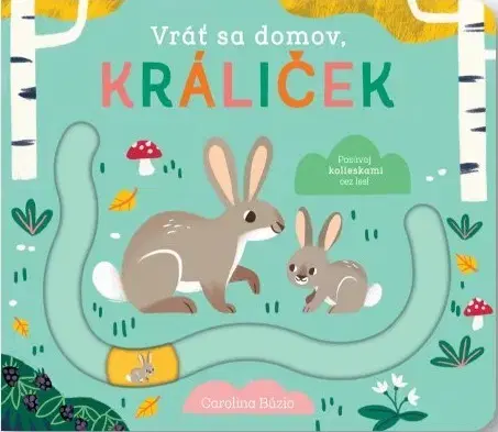 Leporelá, krabičky, puzzle knihy Vráť sa domov, králiček
