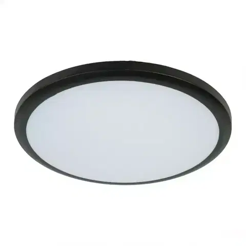 Lampy do obývačky Stropná lampa LARA 12W 4000K Black VO2921 PL1