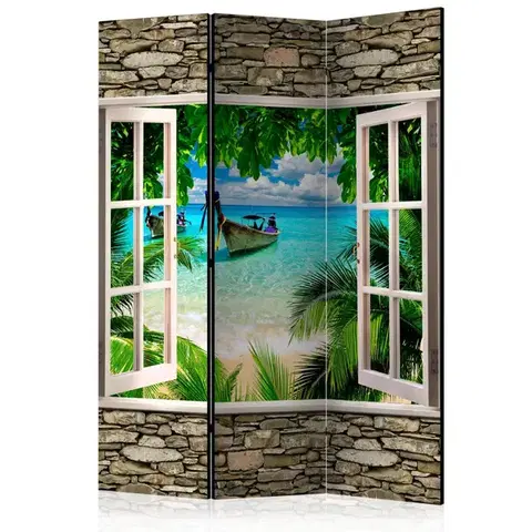 Paravány Paraván Tropical Beach Dekorhome