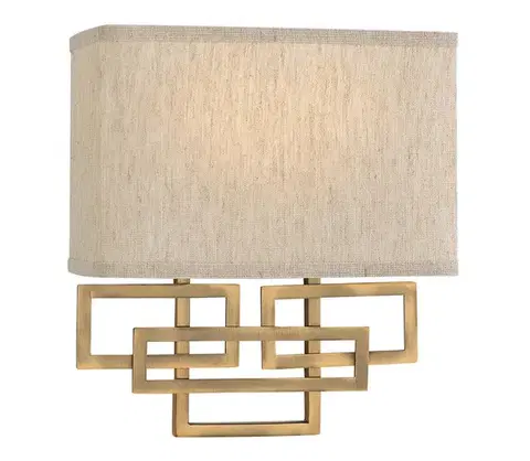 Svietidlá Elstead Hinkley HK-LANZA2-BR - Nástenné svietidlo LANZA 2xE14/40W/230V bronzová HK-LANZA2-BR