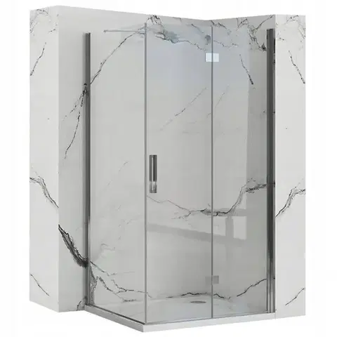 Sprchovacie kúty REA/S - Sprchová kabína Molier Chrom 90x80 KPL-K1539