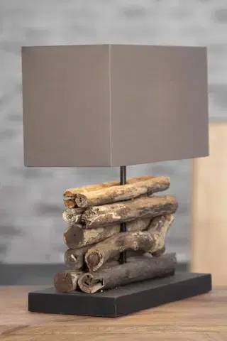 Osvetlenie Stolová lampa BAMAKO Dekorhome