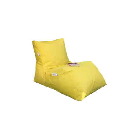 Záhradný nábytok Sedací vak Daybed, žltý