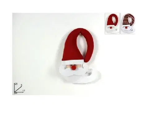 Vianočné dekorácie MAKRO - Dekorácia - škriatok 25cm rôzne druhy