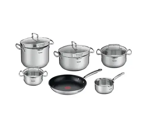Panvice a hrnce Tefal - Sada riadu 10 ks DUETTO G732SA56