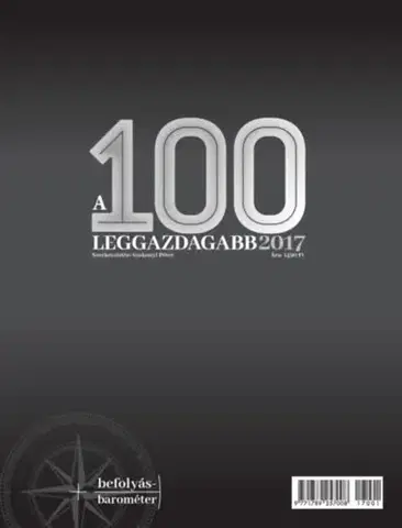 Ekonómia, manažment - ostatné A 100 leggazdagabb 2017
