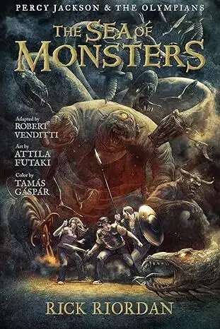 Fantasy, upíri Percy Jackson and the Sea of Monsters: The Graphic Novel (Book 2) - Rick Riordan